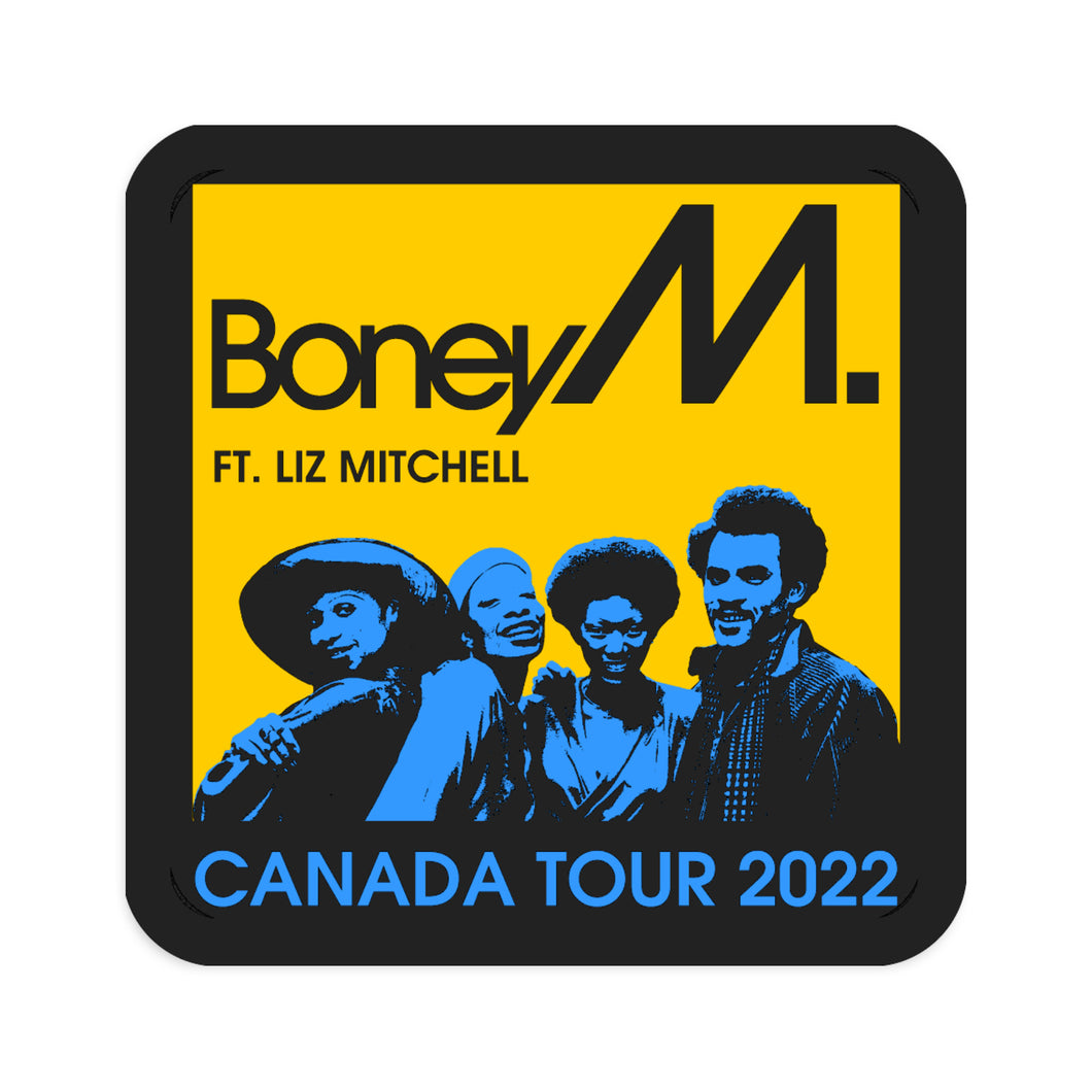 Boney M ft Liz Mitchell - Canada Tour Embroidered Patches
