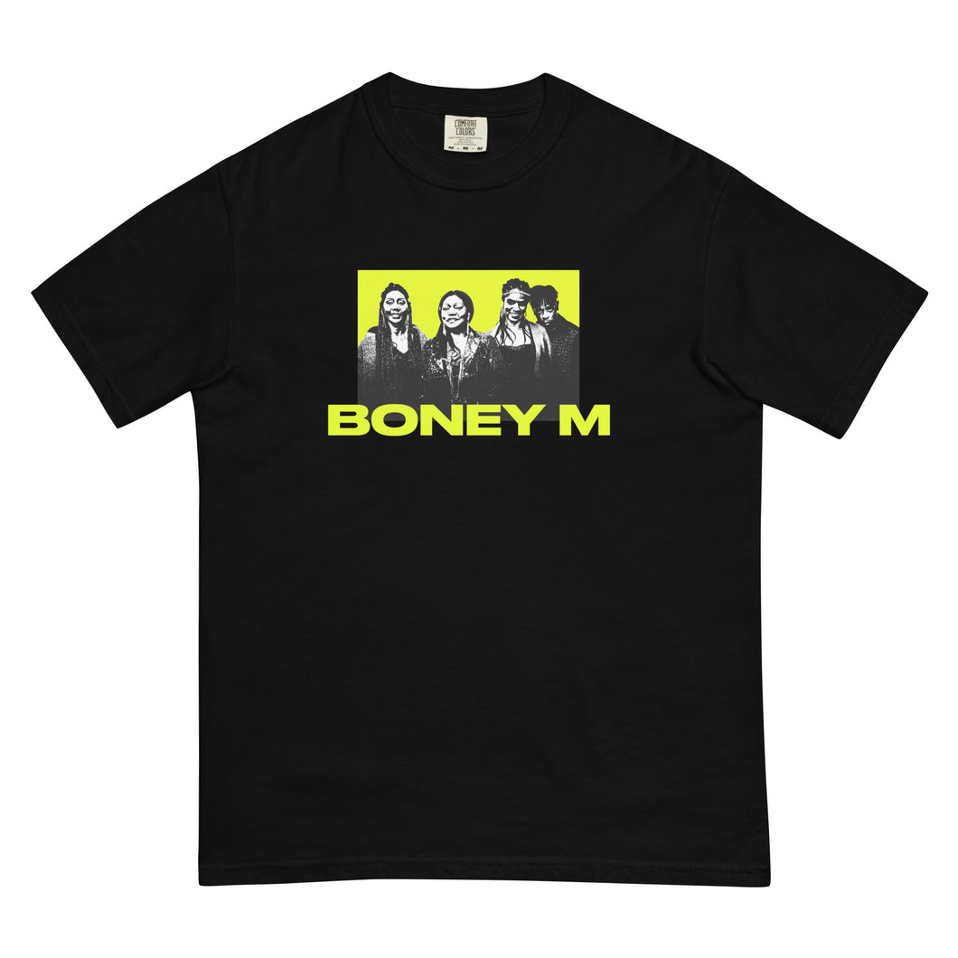 Boney M Neon Green Canada Tour Dates T-Shirt